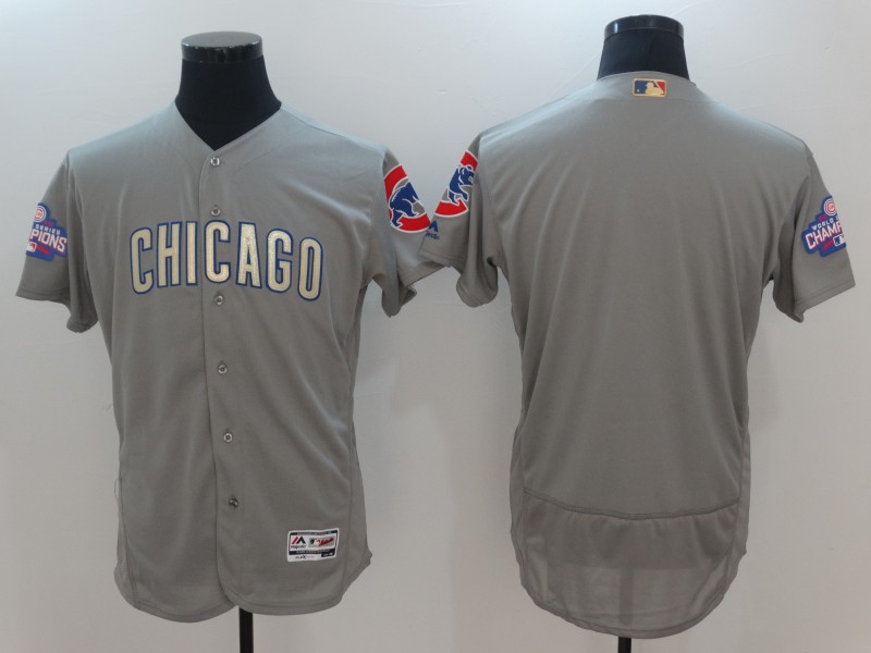 CUBS White 2017 Gold Program Jerseys-083